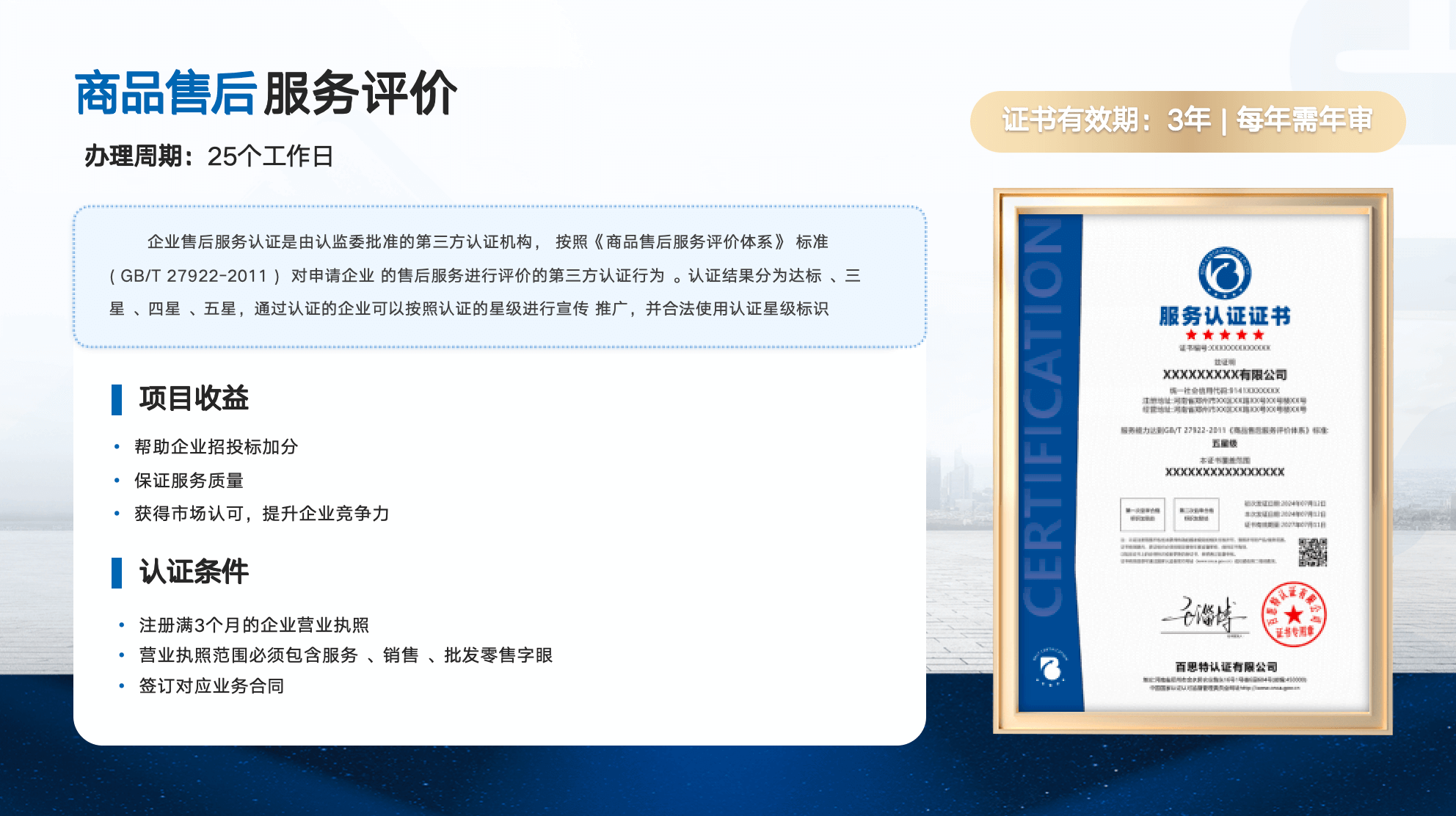 商品售后服务评价